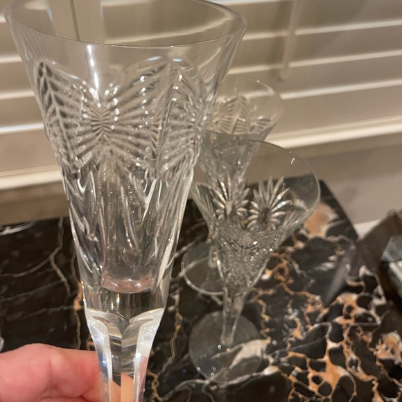 Waterford Cyrstal Glasses two sets of two